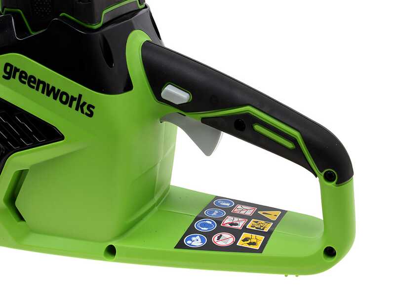 Greenworks GD40CS18 - Tron&ccedil;onneuse &agrave; batterie 40 V - Guide de 40 cm