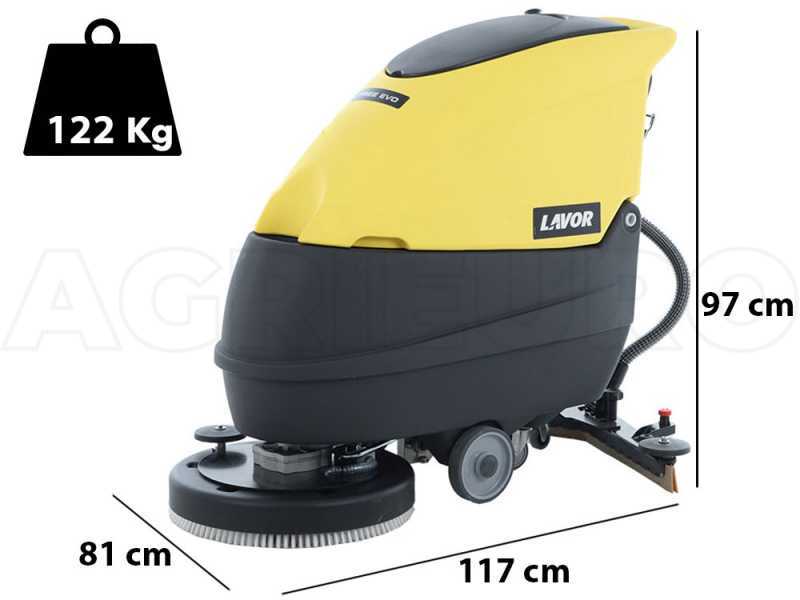 Autolaveuse Lavor L5 50BT - autolaveuse &agrave; traction  24V - 44.5A