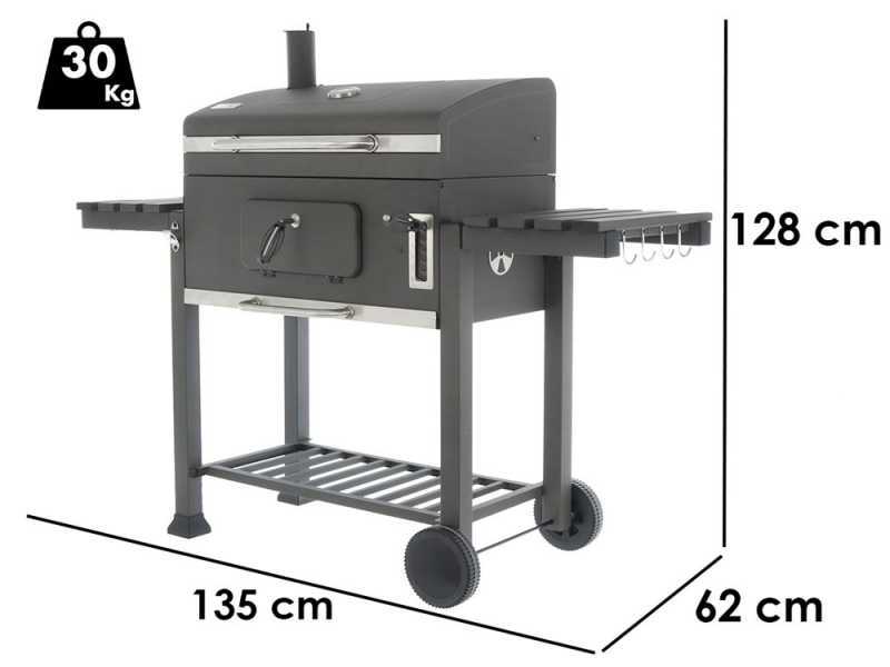 Royal Food CB3000 Large - Barbecue &agrave; charbon