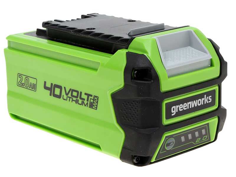 Greenworks G40PHA - Taille-haie &eacute;lectrique sur perche de rallonge orientable - Batterie 40V/2Ah
