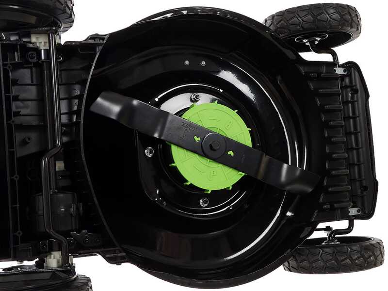 Greenworks GD40LM46SPK4 - Tondeuse &agrave; gazon &eacute;lectrique &agrave; batterie 40V/4Ah - Coupe 46 cm