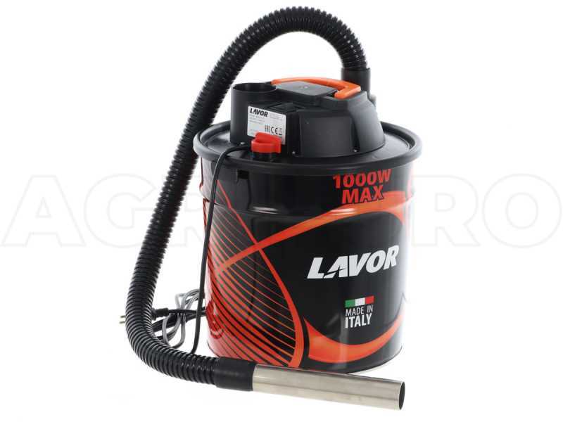 Aspirateur &agrave; cendre Lavor Ashley 410 aspirateur vide cendre avec bidon en acier, 1000 W