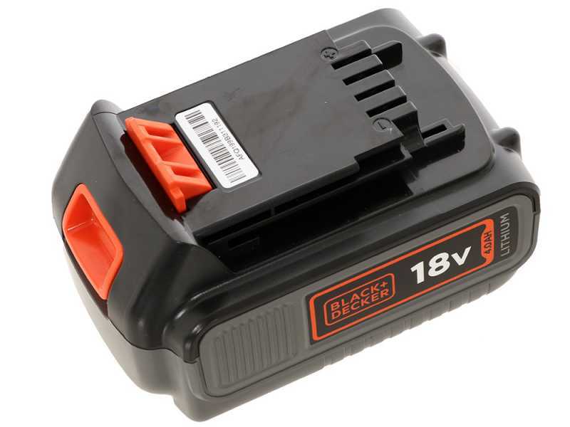 Tondeuse &agrave; gazon &eacute;lectrique &agrave; batterie Black &amp; Decker BCMW33184L2-QW - 36V 4.0Ah