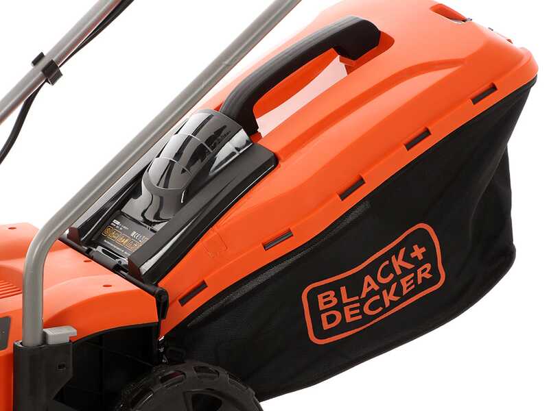 Tondeuse &agrave; gazon &eacute;lectrique &agrave; batterie Black &amp; Decker BCMW33184L2-QW - 36V 4Ah + une batterie 18V 2Ah offerte