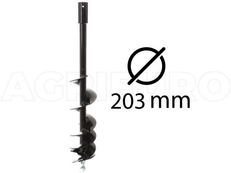 M&egrave;che de 203 mm pour tari&egrave;re &agrave; tracteur Blackstone
