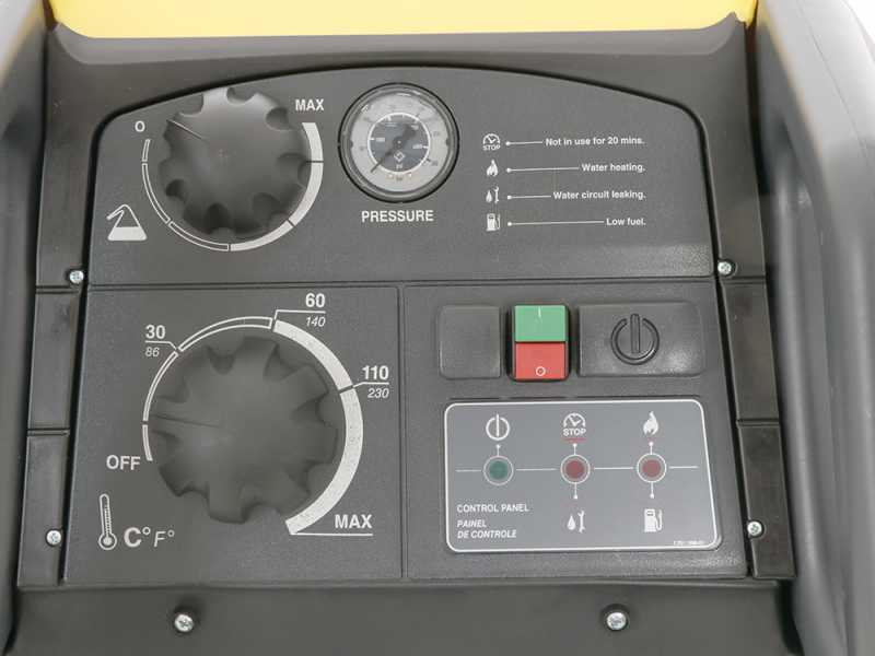 Nettoyeur haute pression &agrave; eau chaude professionnel Lavor LKX 1515GL - &Eacute;lectrique &agrave; chaud - Pression 180 bars max