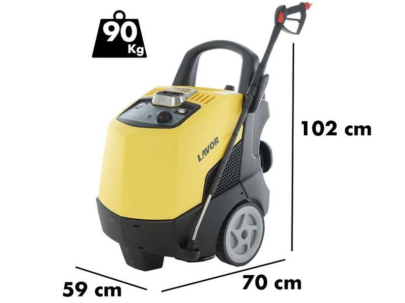 Nettoyeur haute pression &agrave; eau chaude Lavor Texas R 1211 GL - &Eacute;lectrique &agrave; eau chaude - Pression 150 bar max