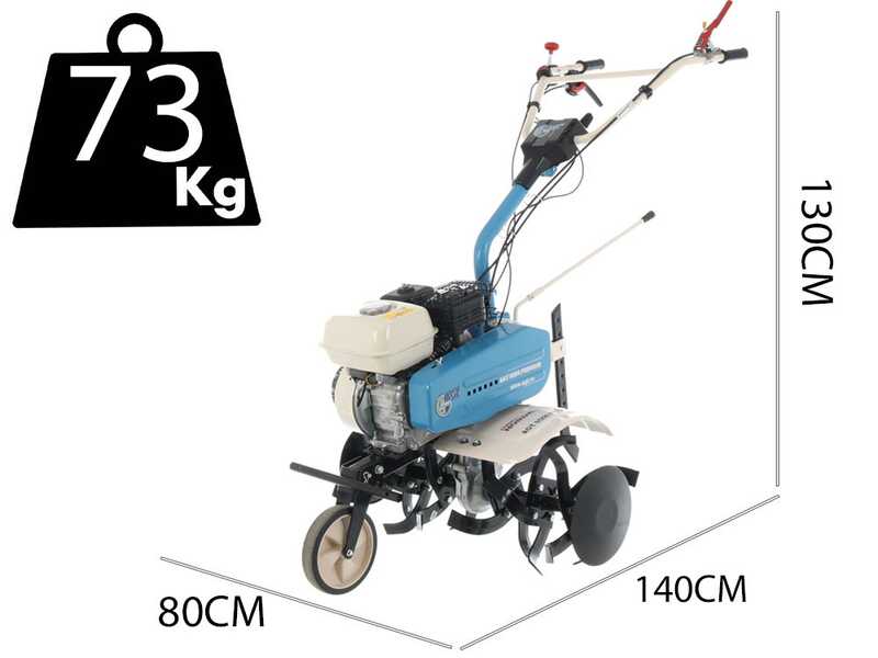 AGT 6500 - Motobineuse &agrave; essence - Honda GP200 de 196 cm3 - vitesses 2 +1 arri&egrave;re