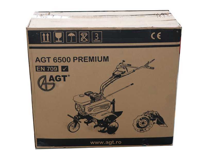 Motobineuse AGT 6500 avec moteur Honda GP200 de 196 cm3 - vitesses 2 +1 arri&egrave;re