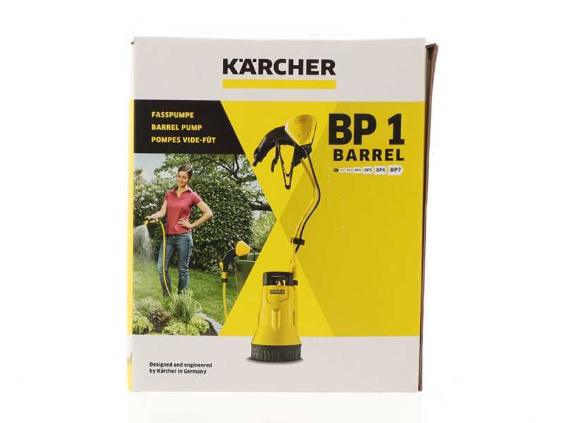 Pompe immerg&eacute;e &eacute;lectrique pour eaux claires  Karcher BP 1 - puissance 400 W