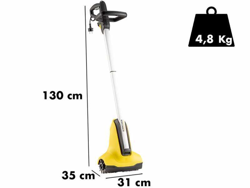Nettoyeur de sol Karcher PCL 4 - nettoyeur de sol avec brosses &agrave; rouleaux - 600 W