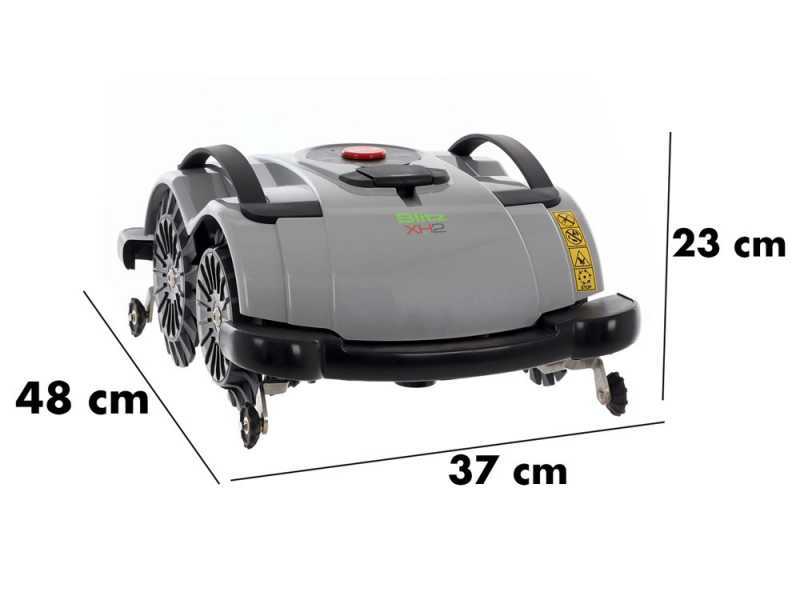 Wiper Blitz XH2 NIKO - Robot tondeuse sans fil p&eacute;riph&eacute;rique - Pas d'installation n&eacute;cessaire
