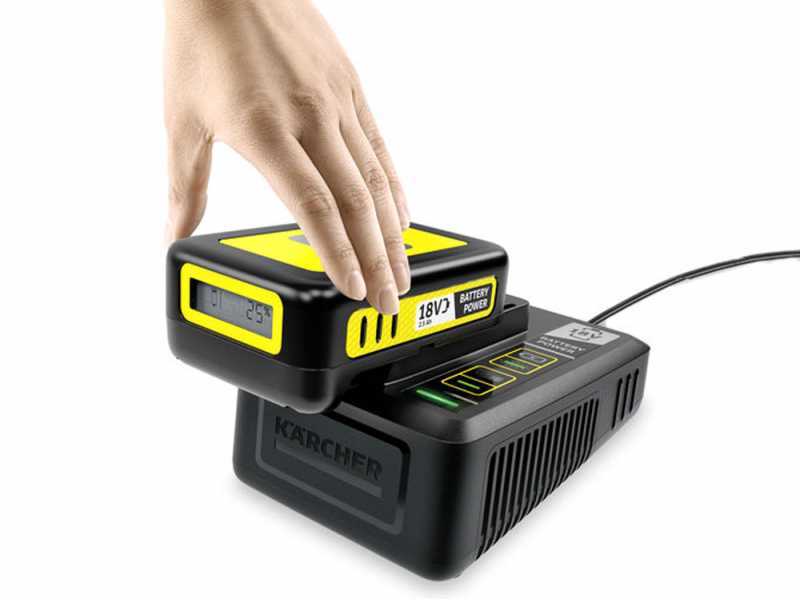Pistolet de nettoyage Karcher KHB 6 Battery avec batterie 18V 2.5ah - batterie et chargeur de batterie inclus