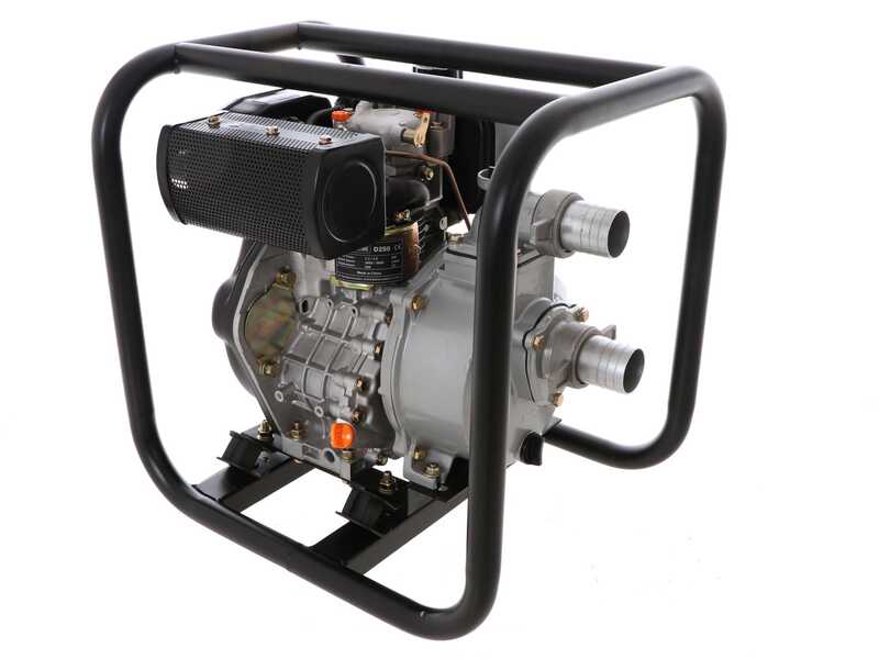 BlackStone BD 5000 - Motopompe diesel auto-amor&ccedil;ante - Raccords 50 mm