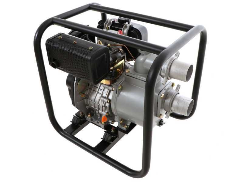 BlackStone BD 8000 - Motopompe diesel auto-amor&ccedil;ante - Raccords 80 mm