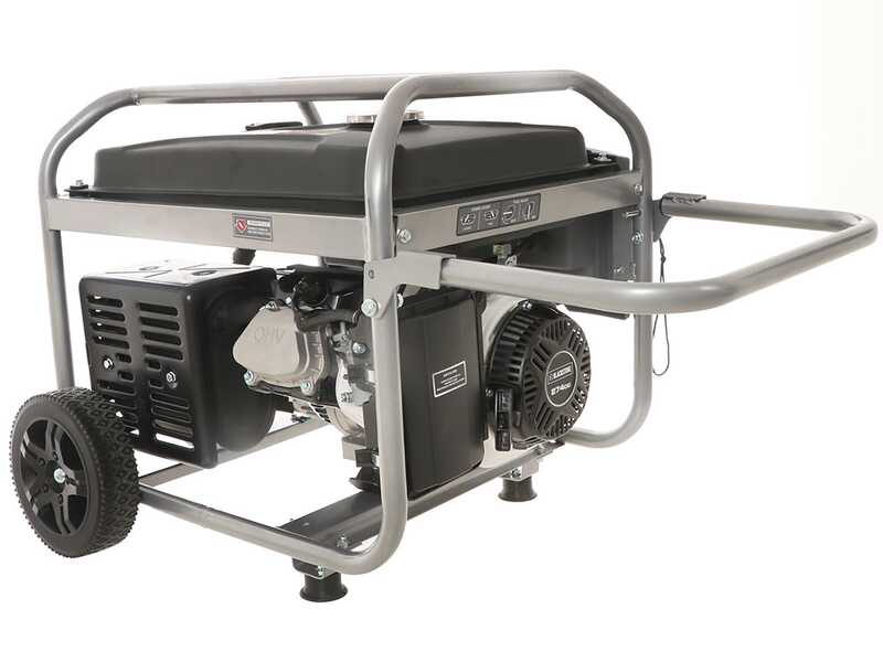 BlackStone BG 6050 - Groupe &eacute;lectrog&egrave;ne sur chariot &agrave; essence avec AVR 4.3 kW - Continue 4 kW Monophas&eacute;