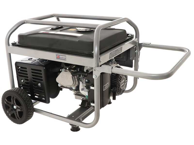BlackStone BG 6050 - Groupe &eacute;lectrog&egrave;ne sur chariot &agrave; essence avec AVR et dem.&eacute;lectrique 4.3 kW - Continue 4 kW Monophas&eacute;