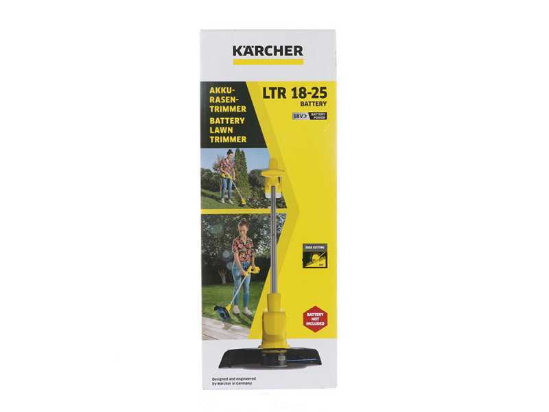 Karcher LTR 18-25 - Coupe-bordures &agrave; batterie - 18 V / 2.5 Ah