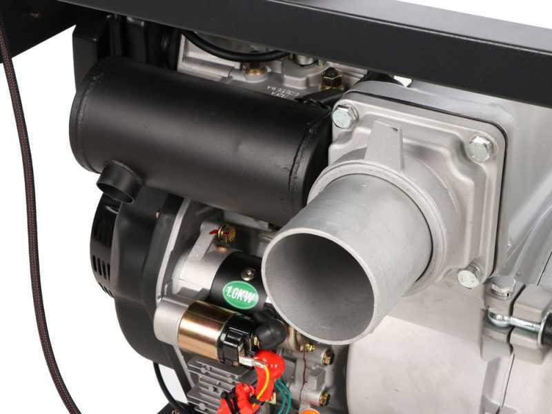 Moto-pompe diesel Blackstone BD-ST 10000ES pour eaux charg&eacute;es avec raccords 100 mm - Euro 5