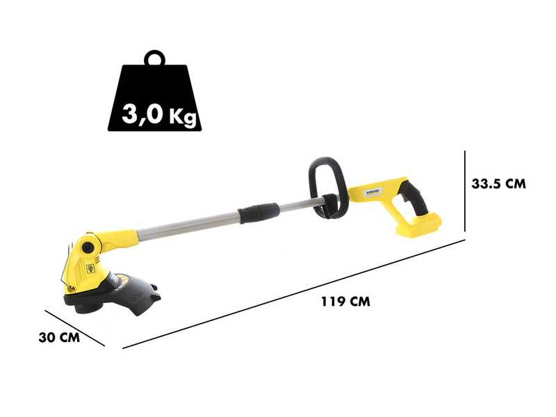 Karcher LTR 18-30 - Coupe-bordures &eacute;lectrique - 18V / 2.5 Ah