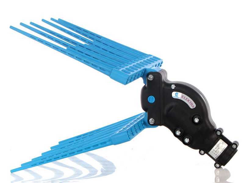 Campagnola Elektra 185-270 cm Perche t&eacute;lescopique - Peigne vibreur &eacute;lectrique &agrave; batterie