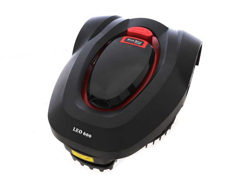 Blue Bird LEO 600 - Robot tondeuse avec fil p&eacute;riph&eacute;rique - Batterie au lithium 28V 2 Ah