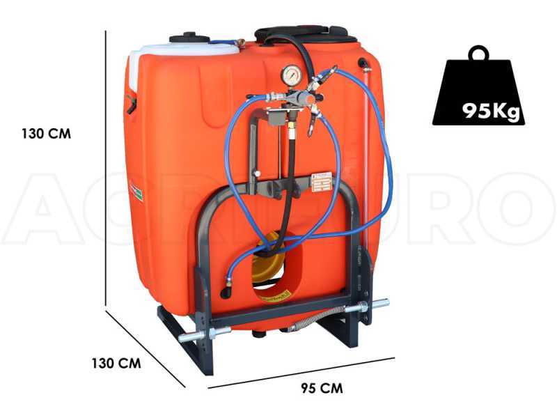 Dal Degan ILEO 300 L - Pulv&eacute;risateur port&eacute; &agrave; tracteur compact - Pompe YP 70