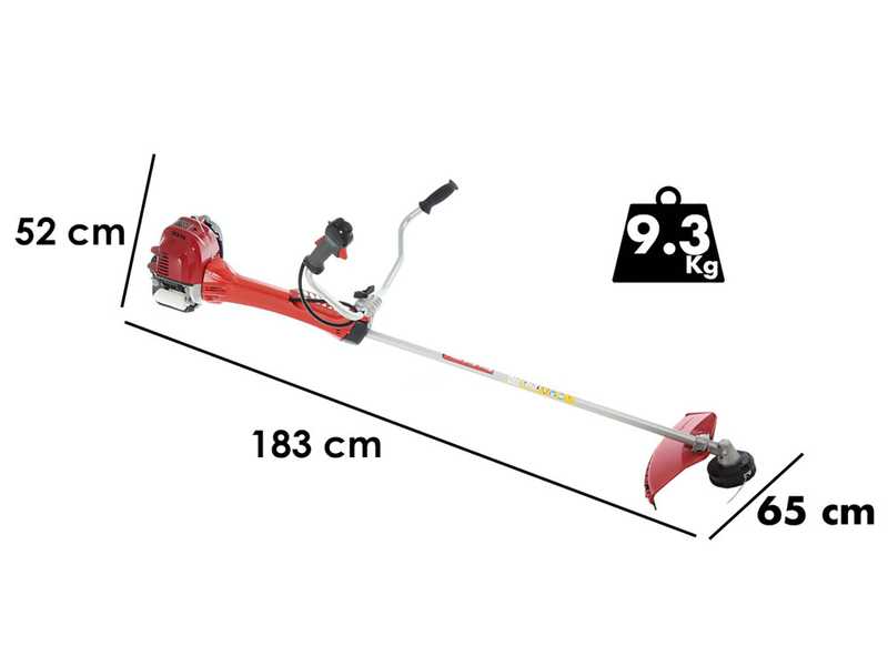 Blue Bird HO 50 PRO M - D&eacute;broussailleuse &agrave; essence 4 temps - Moteur Honda GX 50