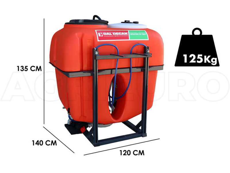 Dal Degan ILEO 400 L - Pulv&eacute;risateur port&eacute; &agrave; tracteur - pompe APS 51