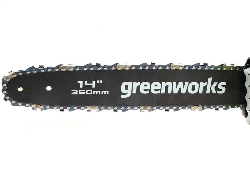 Greenworks GD40CS15 40V  - Tron&ccedil;onneuse &agrave; batterie - Guide 35 cm - SANS BATTERIE NI CHARGEUR