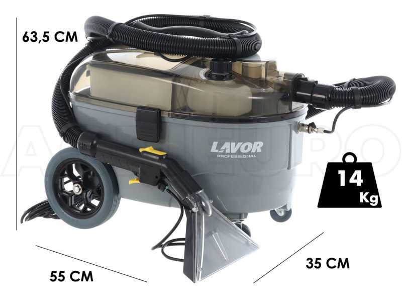 Aspirateur Injecteur/extracteur professionnel Lavor Jupiter - aspirateur eau et poussi&egrave;re pour tissus