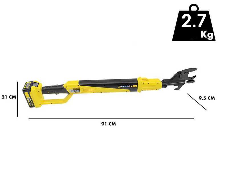 Karcher TLO 18-32 - Coupe-branche &eacute;lectrique de taille - 18V 2.5Ah