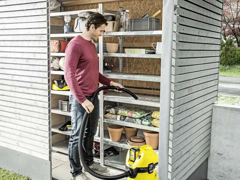 Karcher WD 3 - Aspirateur multi-usage &agrave; batterie - SANS BATTERIE NI CHARGEUR