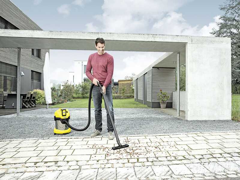 Karcher WD 3 Premium Battery 36 V - Aspirateur multifonction &agrave; batterie 36V 2.5Ah - Solides, liquides et souffleur