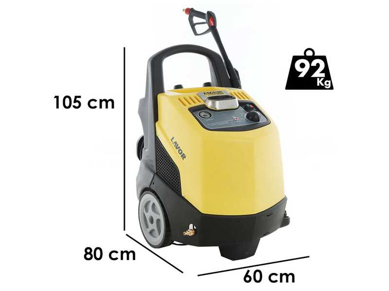 Nettoyeur haute pression &agrave; eau chaude Lavor Texas R 1611 GL - &Eacute;lectrique &agrave; chaud - Pression max 180 bar