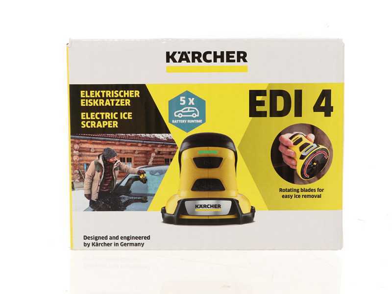 Dégivreur de pare-brise sur batterie EDI 4 - KARCHER - Équipement auto