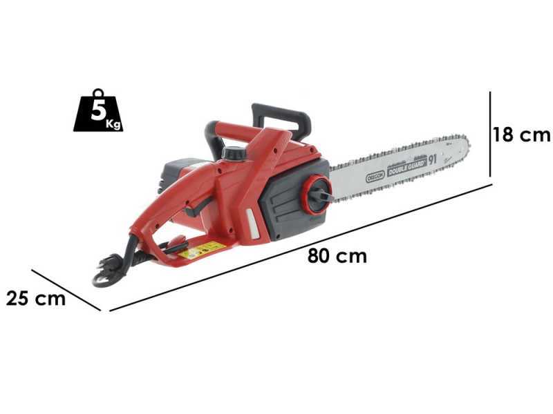 Tron&ccedil;onneuse &eacute;lectrique BlueBird GY 9303 avec moteur &eacute;lectrique de 2000W - Lame de 40cm