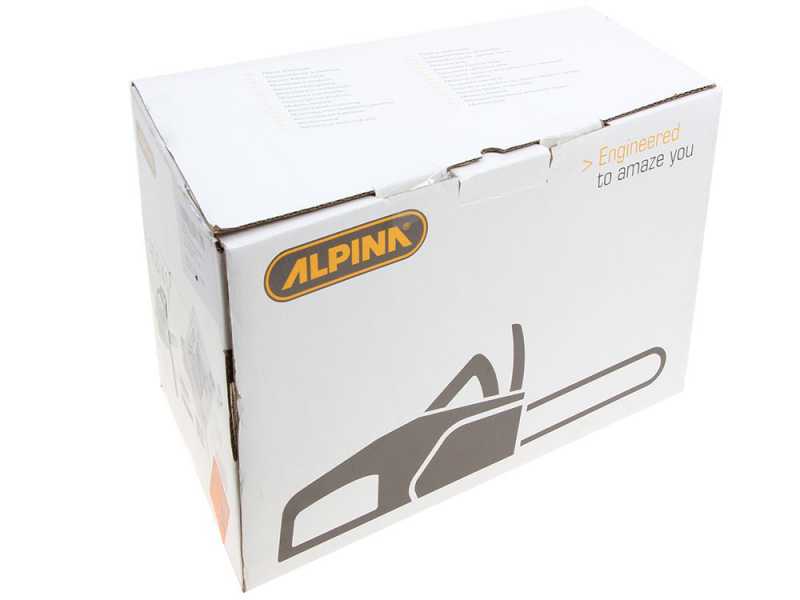 Tron&ccedil;onneuse thermique  Alpina ACS 50 moteur 2 temps 49.3 cm3 puissance 3 HP - guide 50 cm