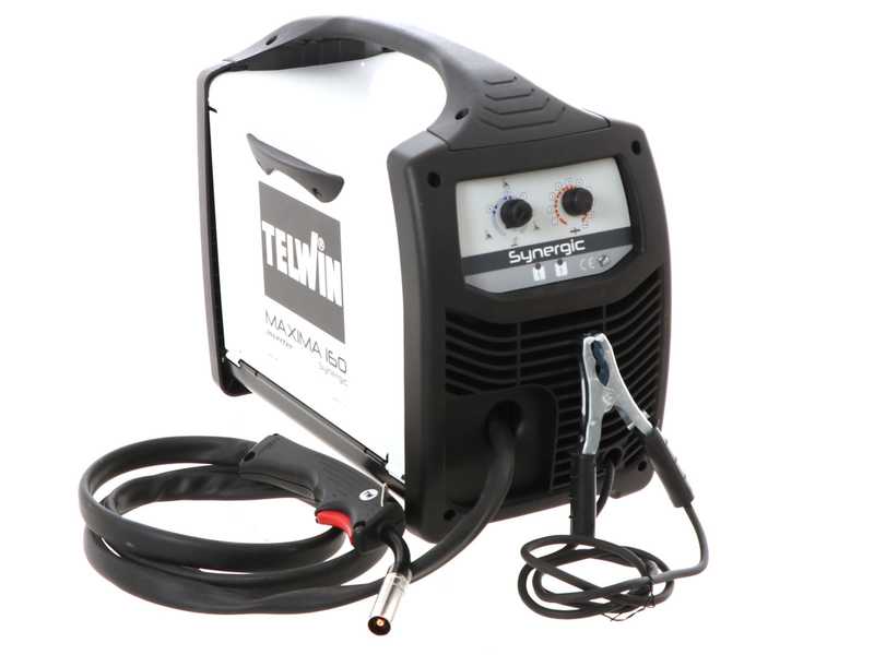 Poste &agrave; souder inverter &agrave; fil Telwin Maxima 160 Synergic - pour MIG-MAG/FLUX/BRAZING