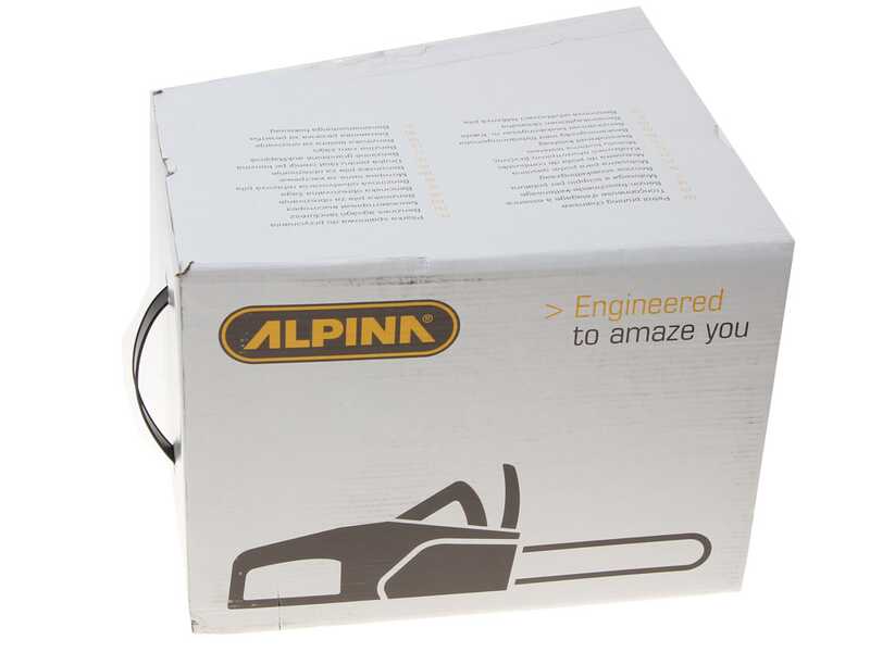Alpina A 25 C - Tronçonneuse de coupe thermique - Lame Carving de 25 cm