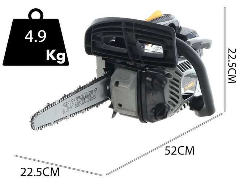 Tron&ccedil;onneuse thermique l&eacute;g&egrave;re d'&eacute;lagage Alpina A 25 C guide Carving