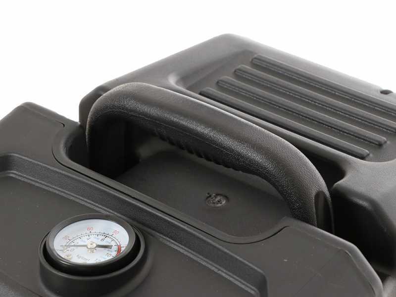 Mini-Compresseur d'air &eacute;lectrique portatif FIAC CUBY 6/1110 - R&eacute;servoir de 6 litres - Moteur oilless de 1,5 HP