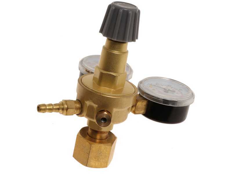 Régulateur Pression Gaz Argon/CO2 Sherman - Filetage W21,8x1/14 Pour Poste Soudage MIG/MAG