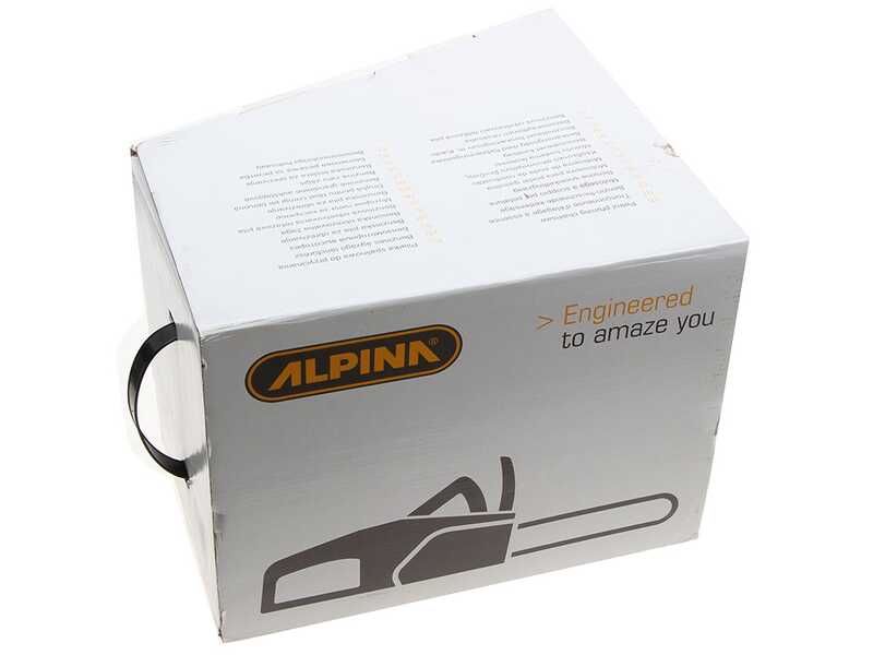 Tron&ccedil;onneuse thermique l&eacute;g&egrave;re d'&eacute;lagage Alpina APR 25 guide de 25 cm