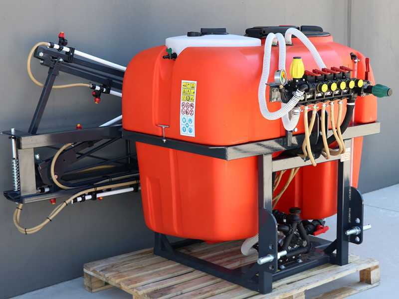 Dal Degan MANDA EXTRA 400L - Pulv&eacute;risateur &agrave; tracteur - Rampe d&eacute;sherbage 12 m - Pompe Comet BP 125K