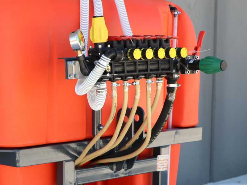 Dal Degan MANDA EXTRA 400L - Pulv&eacute;risateur &agrave; tracteur - Rampe d&eacute;sherbage 12 m - Pompe Comet BP 125K