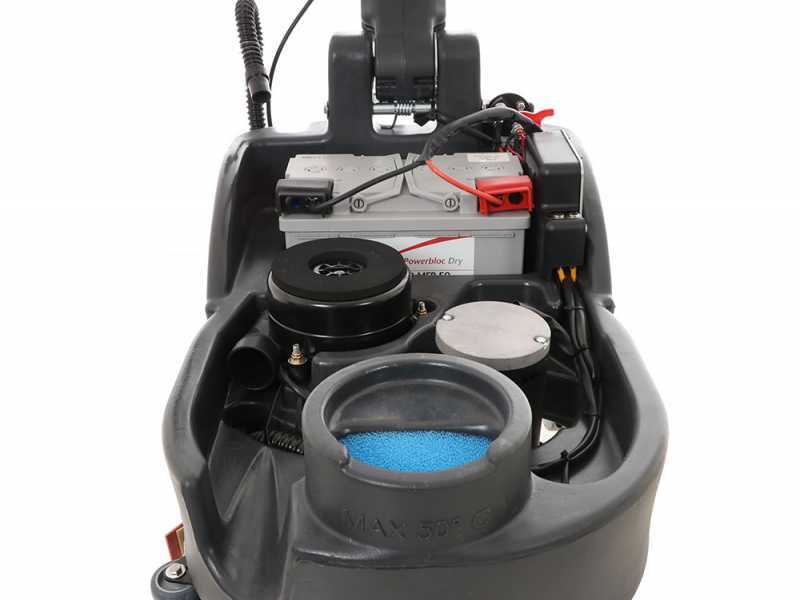 Lavor L1 36B - Laveuse de sols &agrave; batterie sans-fils - 3 en 1 : lave, s&egrave;che et aspire