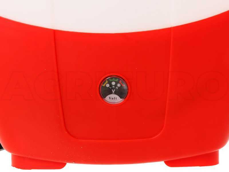 Pulv&eacute;risateur &agrave; dos avec batterie au lithium Ferrari Group 16L - batterie au lithium 12V 8Ah