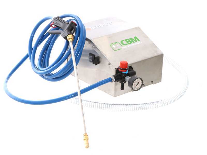 Pompe &agrave; batterie pour chariot de pulv&eacute;risation Comet CBM 1200 HP