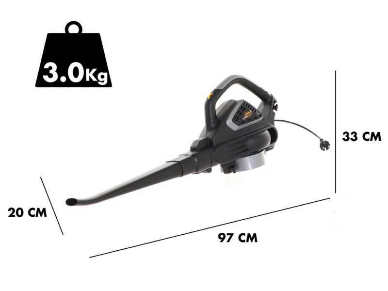 Alpina ABL 2.6 E - Souffleur aspirateur &agrave; feuilles &eacute;lectrique